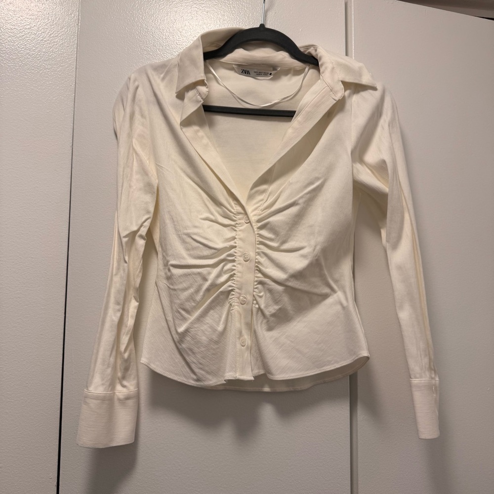 Zara Button-Up Top